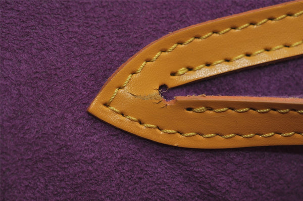 Authentic Louis Vuitton Epi Saint Jacques Hand Bag Yellow M52279 LV 7997I