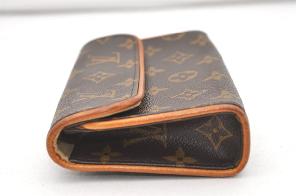 Auth Louis Vuitton Monogram Pochette Florentine Pouch Waist Bag M51855 LV 7997J