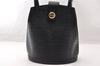 Authentic Louis Vuitton Epi Cluny Shoulder Bag Purse Black M52252 LV 7998I