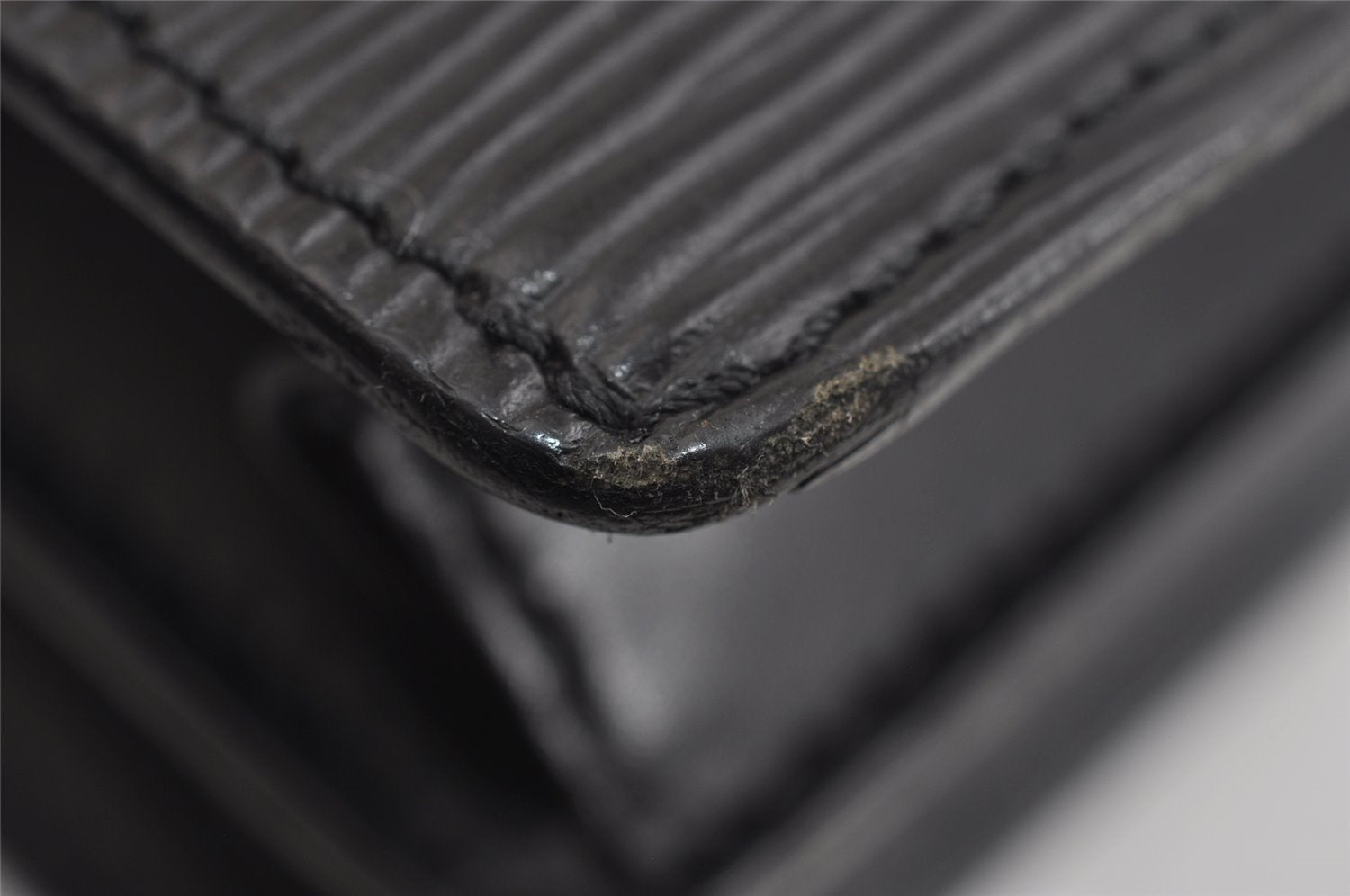 Authentic Louis Vuitton Epi Enghien 2Way Shoulder Clutch Bag M52112 Black 7999I