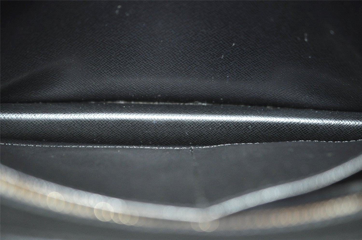 Authentic Louis Vuitton Epi Enghien 2Way Shoulder Clutch Bag M52112 Black 7999I