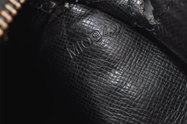 Authentic Louis Vuitton Epi Enghien 2Way Shoulder Clutch Bag M52112 Black 7999I