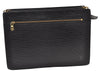 Authentic Louis Vuitton Epi Enghien 2Way Shoulder Clutch Bag M52112 Black 8000I