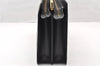 Authentic Louis Vuitton Epi Enghien 2Way Shoulder Clutch Bag M52112 Black 8000I