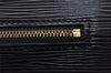Authentic Louis Vuitton Epi Enghien 2Way Shoulder Clutch Bag M52112 Black 8000I