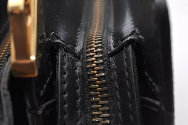 Authentic Louis Vuitton Epi Enghien 2Way Shoulder Clutch Bag M52112 Black 8000I