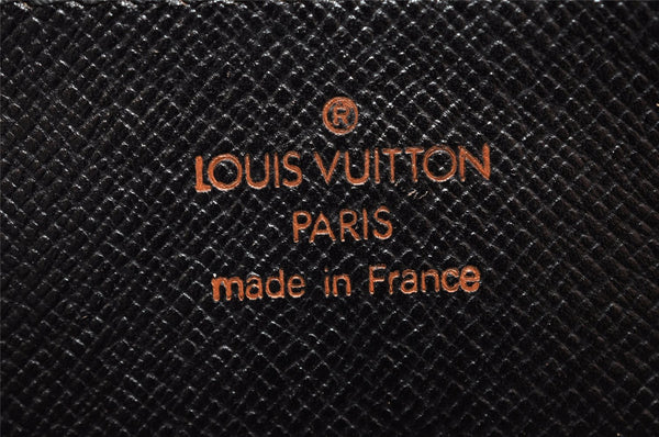 Authentic Louis Vuitton Epi Enghien 2Way Shoulder Clutch Bag M52112 Black 8000I