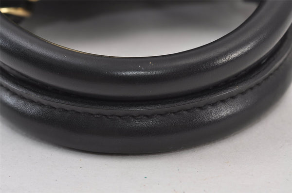 Authentic Louis Vuitton Epi Alma PM Hand Bag Black M40302 LV 8000J