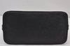 Authentic Louis Vuitton Epi Alma PM Hand Bag Black M40302 LV 8000J