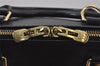 Authentic Louis Vuitton Epi Alma PM Hand Bag Black M40302 LV 8000J
