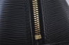 Authentic Louis Vuitton Epi Alma PM Hand Bag Black M40302 LV 8000J