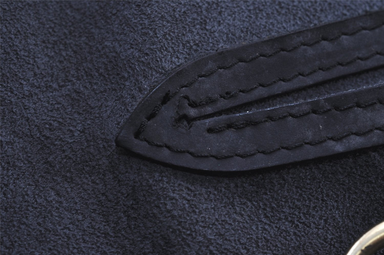 Authentic Louis Vuitton Epi Alma PM Hand Bag Black M40302 LV 8000J