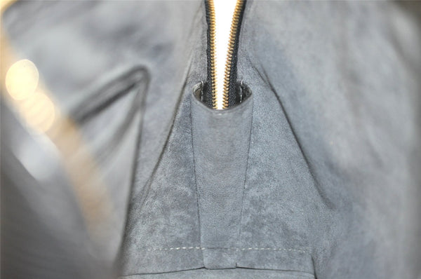 Authentic Louis Vuitton Epi Alma PM Hand Bag Black M40302 LV 8000J