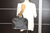 Authentic Louis Vuitton Epi Alma PM Hand Bag Black M40302 LV 8000J