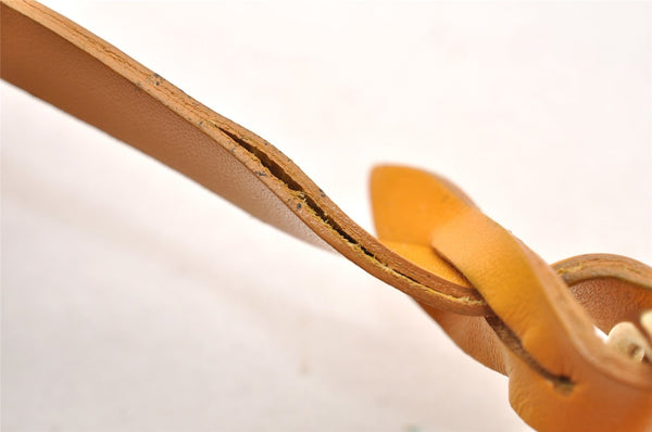 Authentic Louis Vuitton Epi Pochette Accessoires Pouch Yellow M52959 LV 8001I