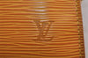 Authentic Louis Vuitton Epi Pochette Accessoires Pouch Yellow M52959 LV 8001I