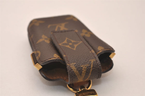 Authentic Louis Vuitton Monogram Etui TelePhone International PM M63064 LV 8001J