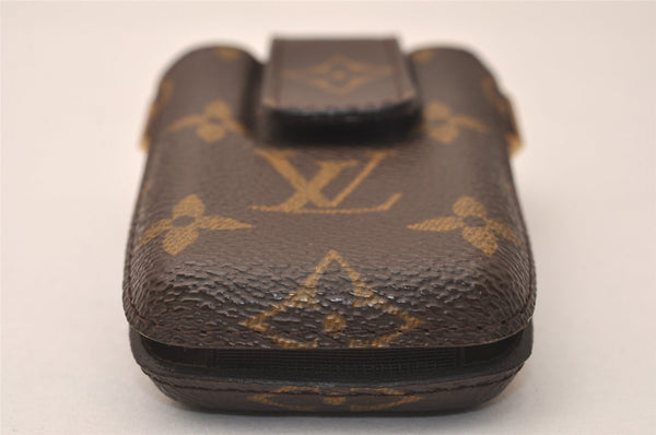 Authentic Louis Vuitton Monogram Etui TelePhone International PM M63064 LV 8001J