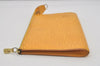Authentic Louis Vuitton Epi Pochette Accessoires Pouch Yellow M52959 Junk 8002I