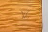 Authentic Louis Vuitton Epi Pochette Accessoires Pouch Yellow M52959 Junk 8002I