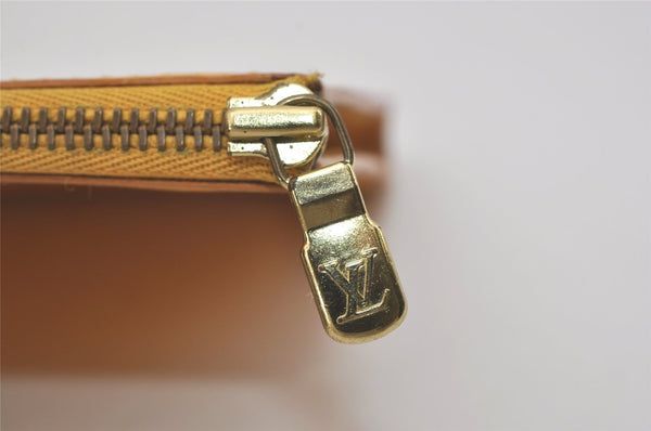 Authentic Louis Vuitton Epi Pochette Accessoires Pouch Yellow M52959 Junk 8002I