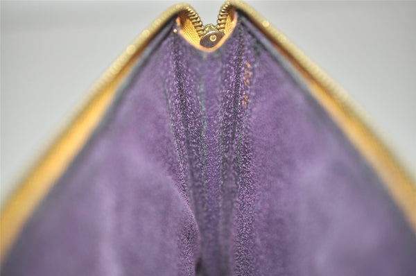 Authentic Louis Vuitton Epi Pochette Accessoires Pouch Yellow M52959 Junk 8002I