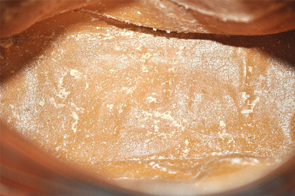 Authentic GUCCI Bamboo 2Way Shoulder Hand Bag Purse Leather Brown Junk 8002J