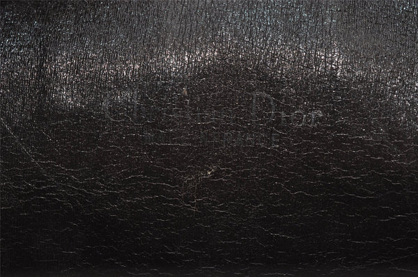 Authentic Christian Dior Trotter Shoulder Bag Purse Canvas Leather Brown 8005I