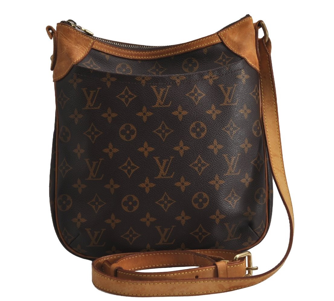 Authentic Louis Vuitton Monogram Odeon PM Shoulder Cross Bag M56390 Junk 8005J