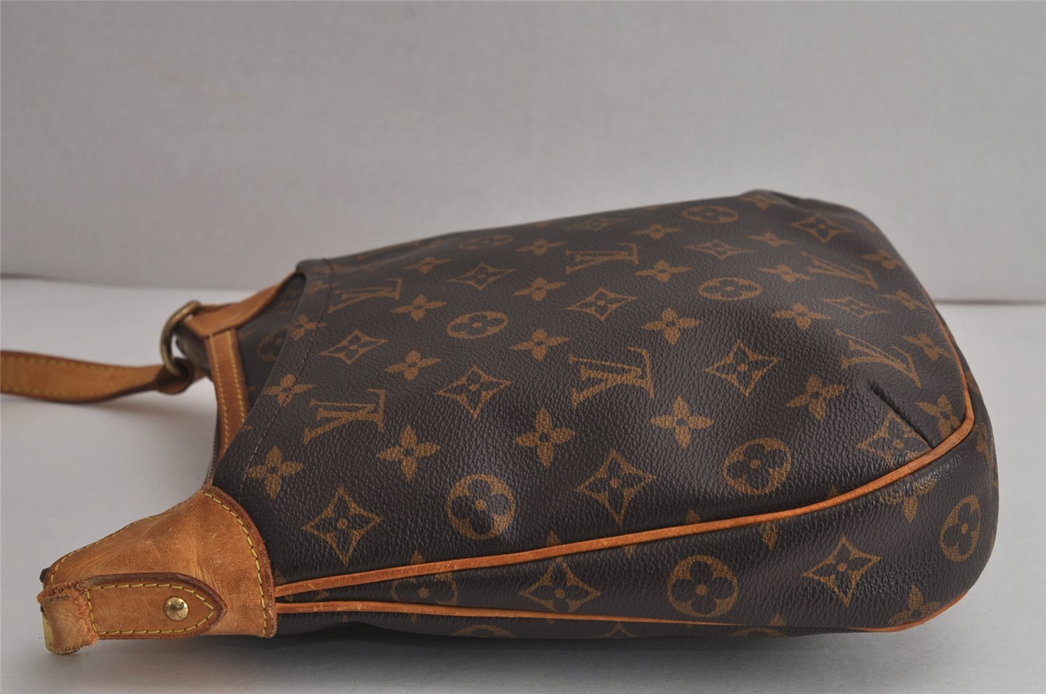 Authentic Louis Vuitton Monogram Odeon PM Shoulder Cross Bag M56390 Junk 8005J