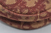 Authentic Christian Dior Trotter Shoulder Bag Canvas Leather Bordeaux Red 8006I