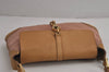 Authentic GUCCI Bamboo Kandinsky Shoulder Bag Suede Leather 0014096 Pink 8006J