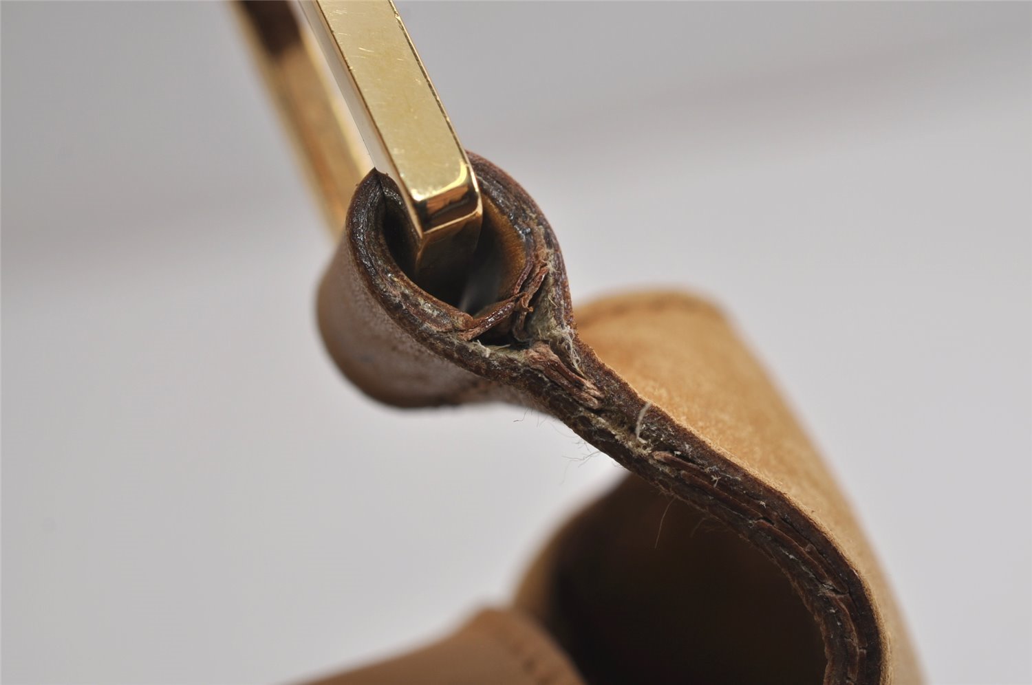 Authentic GUCCI Bamboo Kandinsky Shoulder Bag Suede Leather 0014096 Pink 8006J