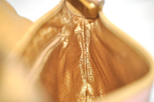 Authentic GUCCI Bamboo Kandinsky Shoulder Bag Suede Leather 0014096 Pink 8006J