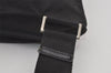 Authentic PRADA Nylon Tessuto Leather Shoulder Cross Body Bag Black 8007I