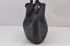 Authentic PRADA Vintage Leather Nappa Shoulder Hand Bag Purse Black 8007J