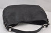 Authentic PRADA Vintage Leather Nappa Shoulder Hand Bag Purse Black 8007J