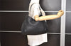 Authentic PRADA Vintage Leather Nappa Shoulder Hand Bag Purse Black 8007J