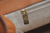 Authentic CELINE Vintage 2Way Shoulder Hand Tote Bag Leather Beige 8008I