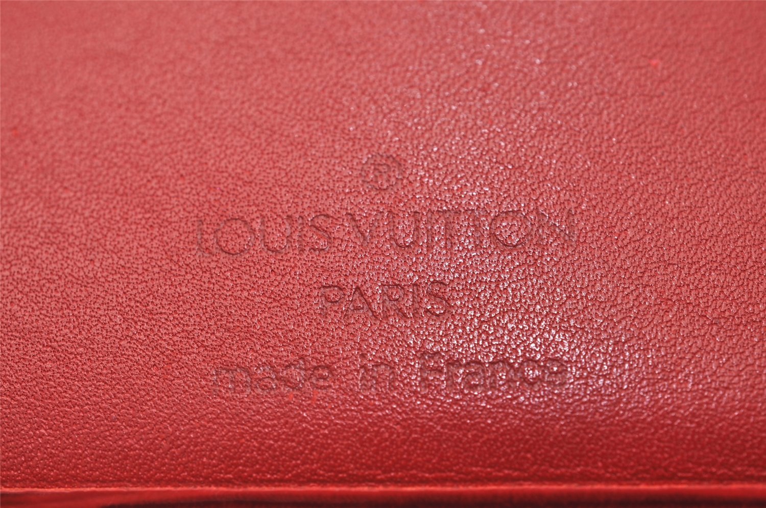 Authentic Louis Vuitton Epi Portefeuille Marco Bifold Wallet Red M63547 LV 8009J