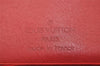 Authentic Louis Vuitton Epi Portefeuille Marco Bifold Wallet Red M63547 LV 8009J