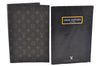 Authentic Louis Vuitton Monogram Agenda Bureau Note Book Cover Old Model 8011J