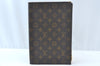 Authentic Louis Vuitton Monogram Agenda Bureau Note Book Cover Old Model 8011J