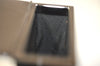 Authentic GUCCI Vintage Cigarette Case GG Canvas Leather Black 8012J