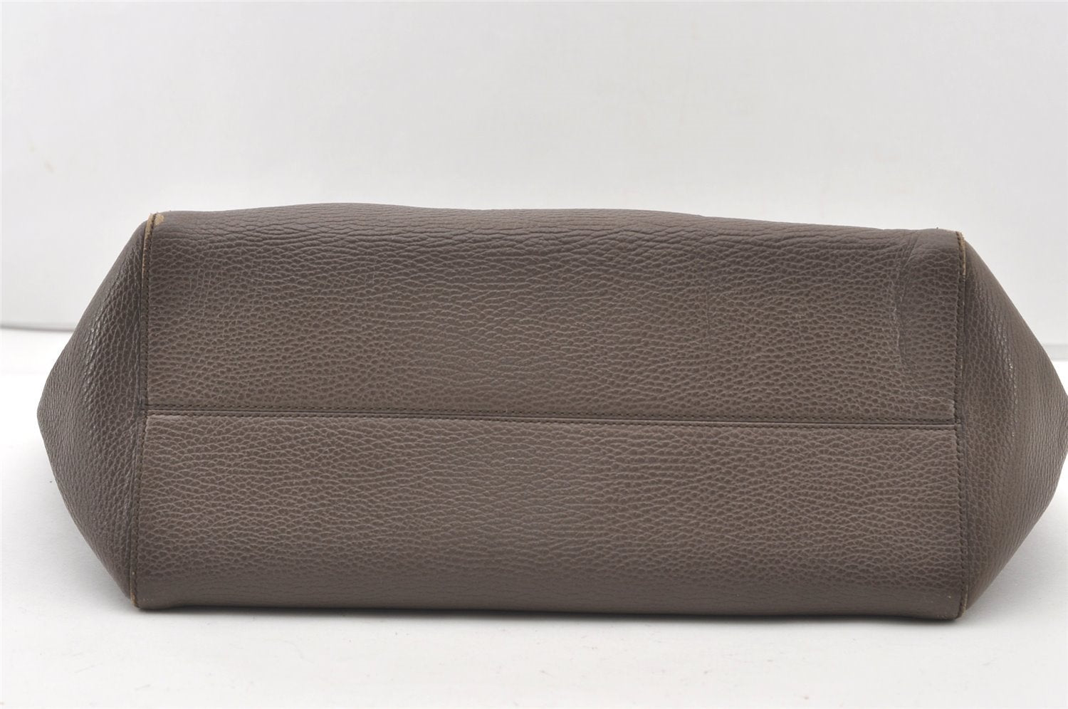 Authentic GUCCI Swing Large Shoulder Tote Bag Leather 354397 Brown 8013J