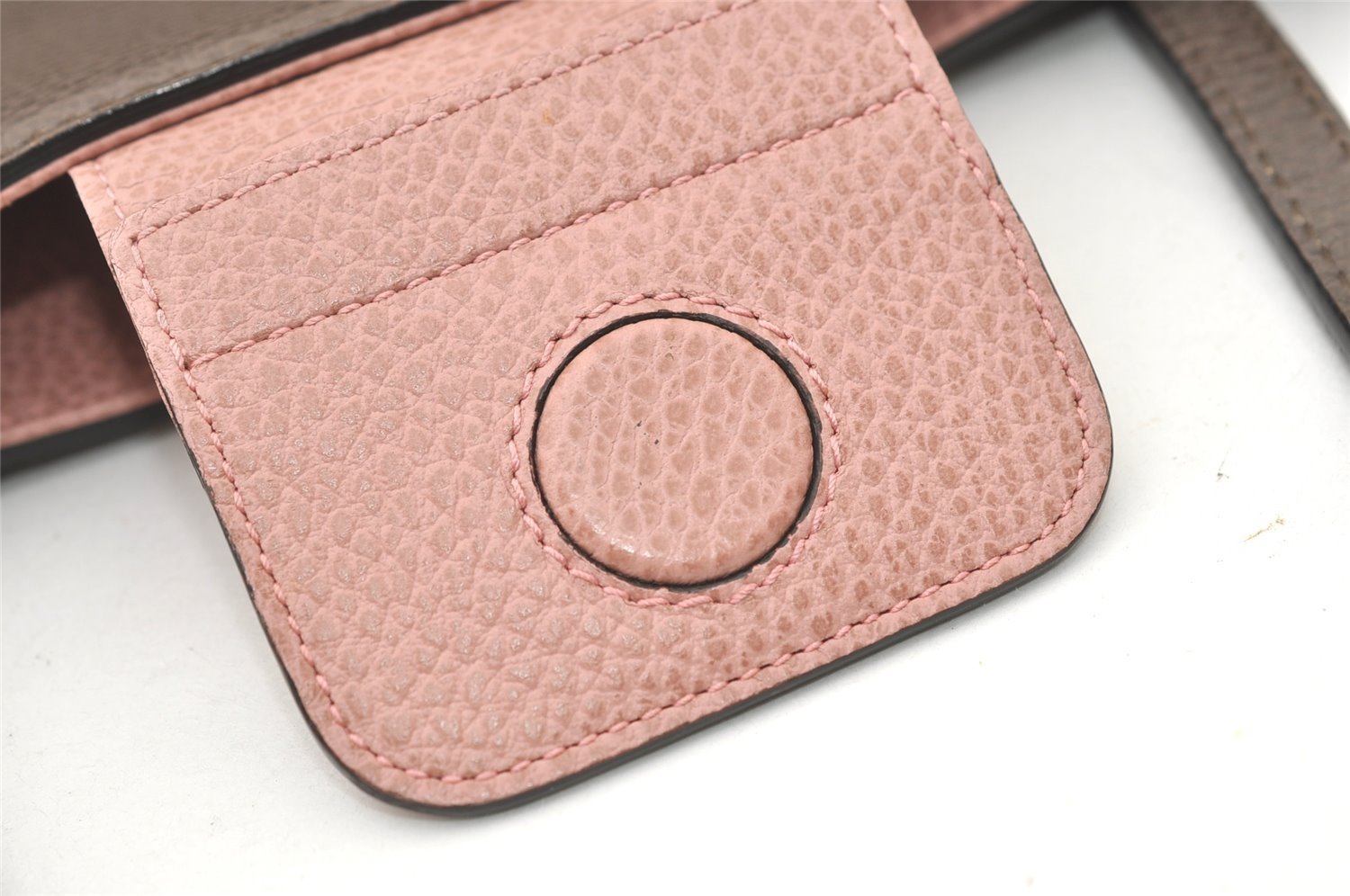 Authentic GUCCI Swing Large Shoulder Tote Bag Leather 354397 Brown 8013J