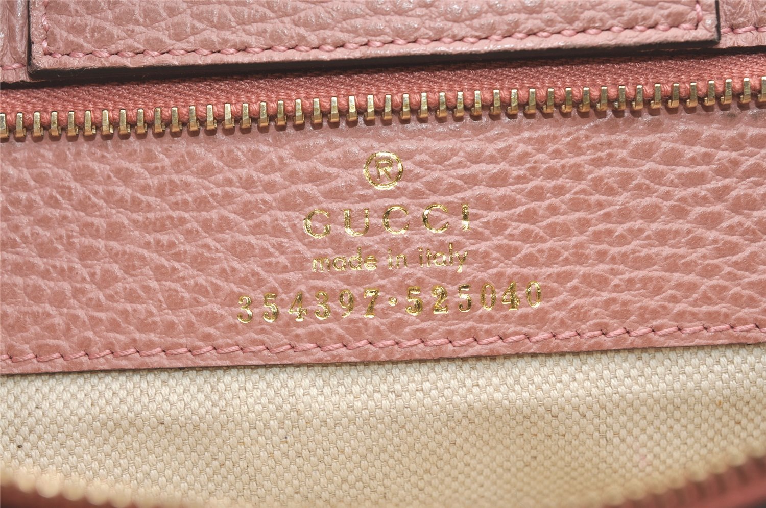 Authentic GUCCI Swing Large Shoulder Tote Bag Leather 354397 Brown 8013J