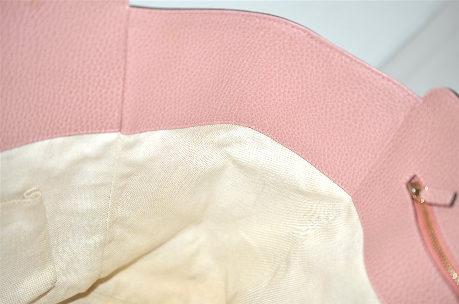 Authentic GUCCI Swing Large Shoulder Tote Bag Leather 354397 Brown 8013J