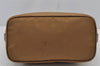 Authentic PRADA Nylon Tessuto Leather Shoulder Hand Bag Purse Brown 8014J