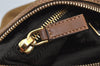 Authentic PRADA Nylon Tessuto Leather Shoulder Hand Bag Purse Brown 8014J